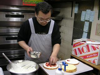 上北沢ガーデニア洋菓子店のケーキ